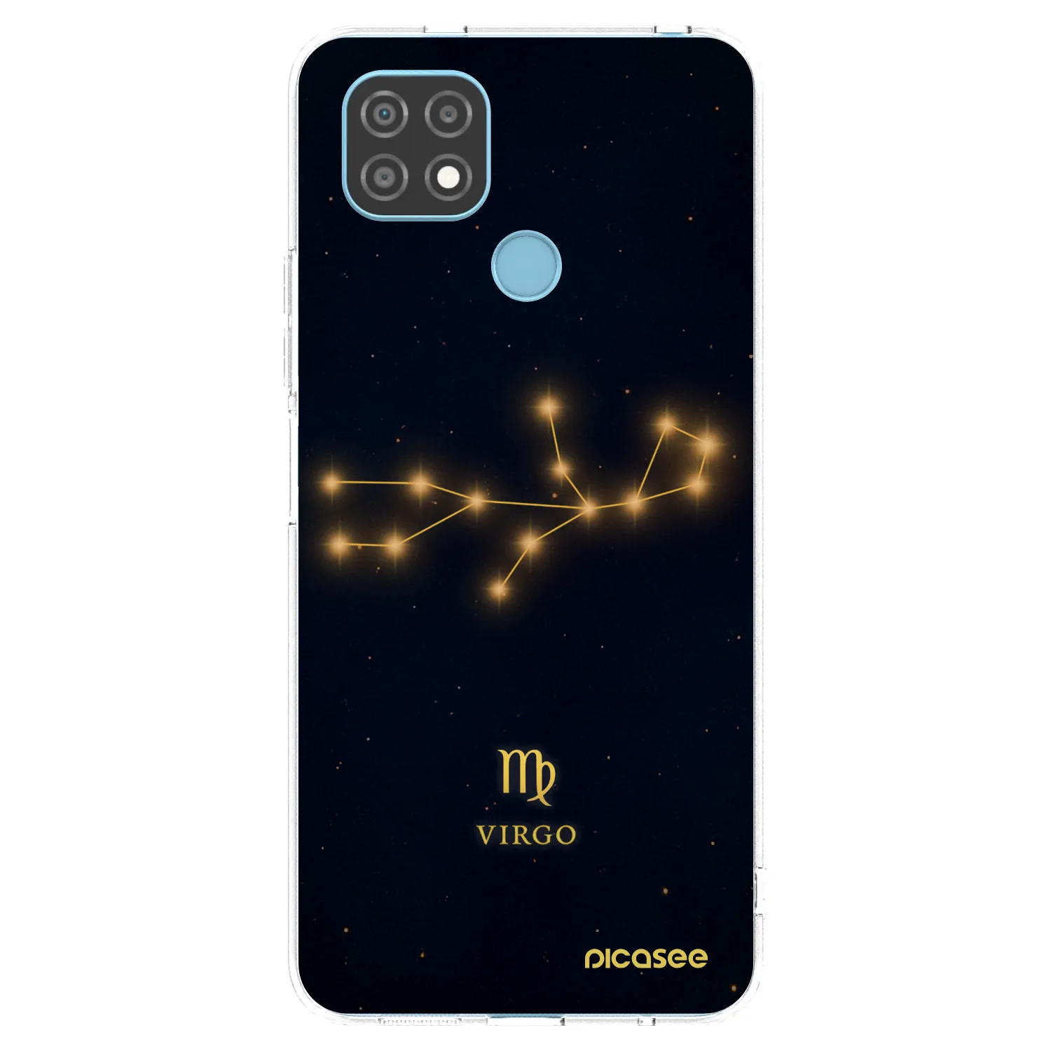 Picasee silikonski prozorni ovitek za Realme C21 - VIRGO