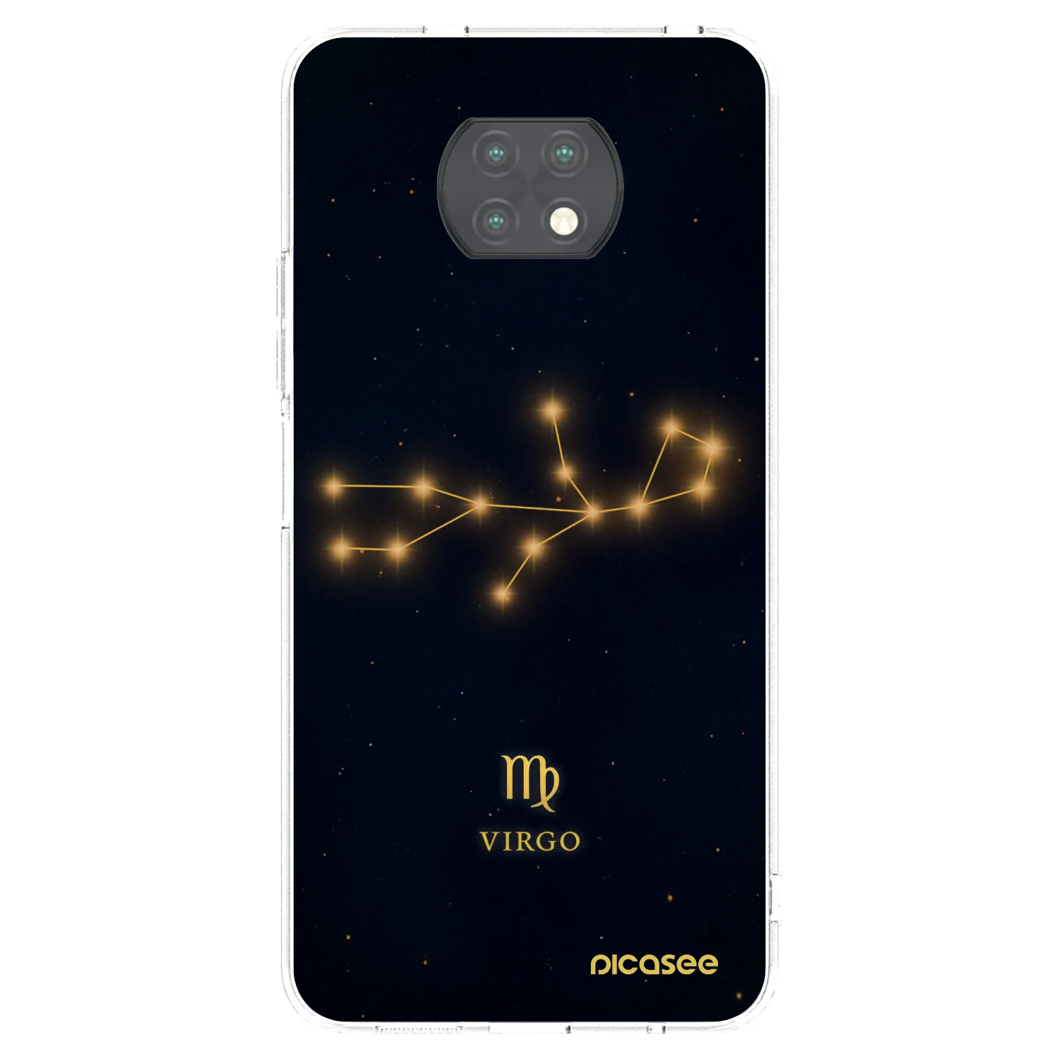 Picasee silikonski prozorni ovitek za Xiaomi Redmi Note 9T - VIRGO