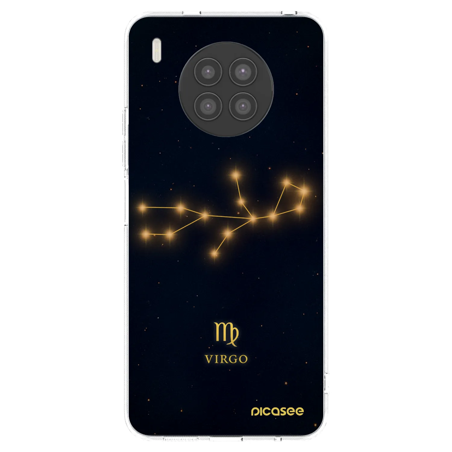 Picasee silikonski prozorni ovitek za Huawei Nova 8i - VIRGO