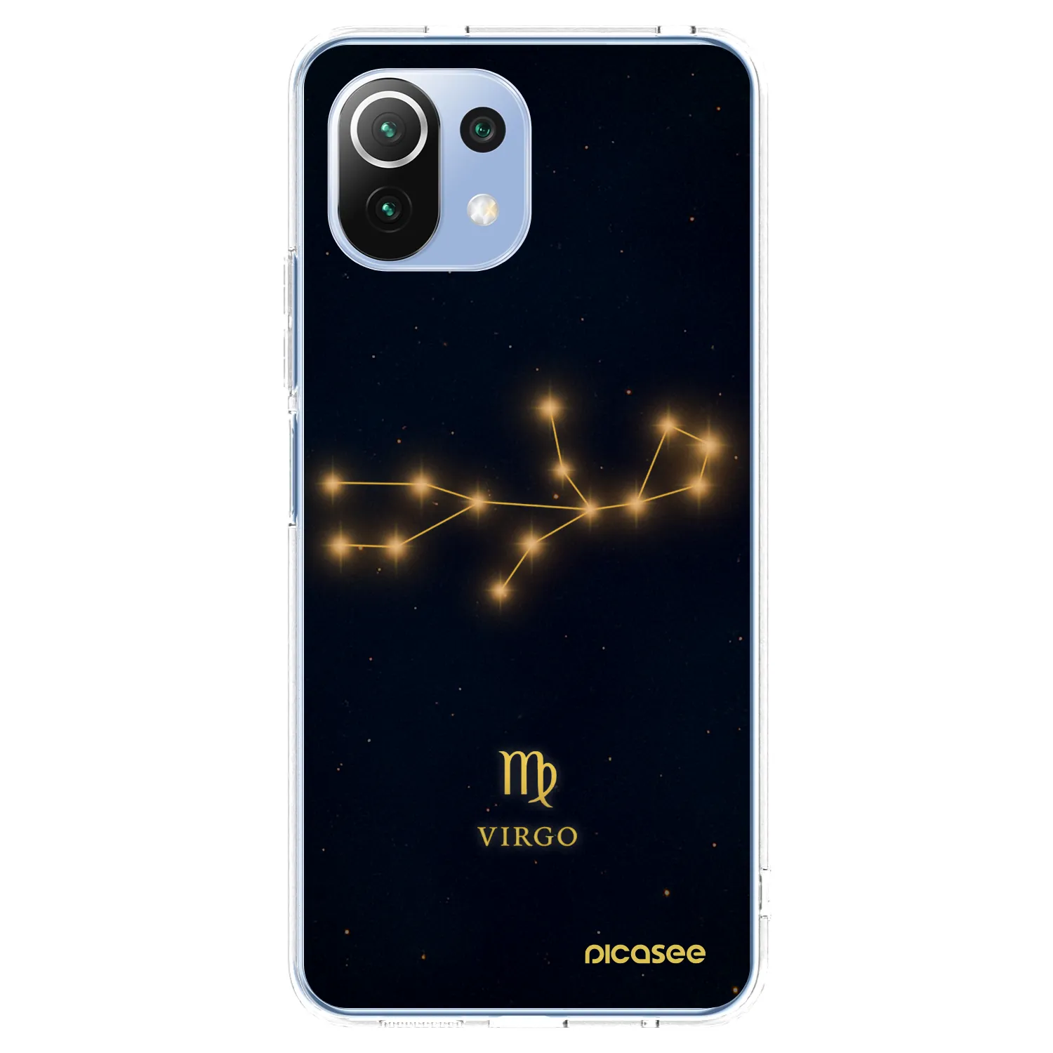 Picasee silikonski prozorni ovitek za Xiaomi 11 Lite 5G NE - VIRGO
