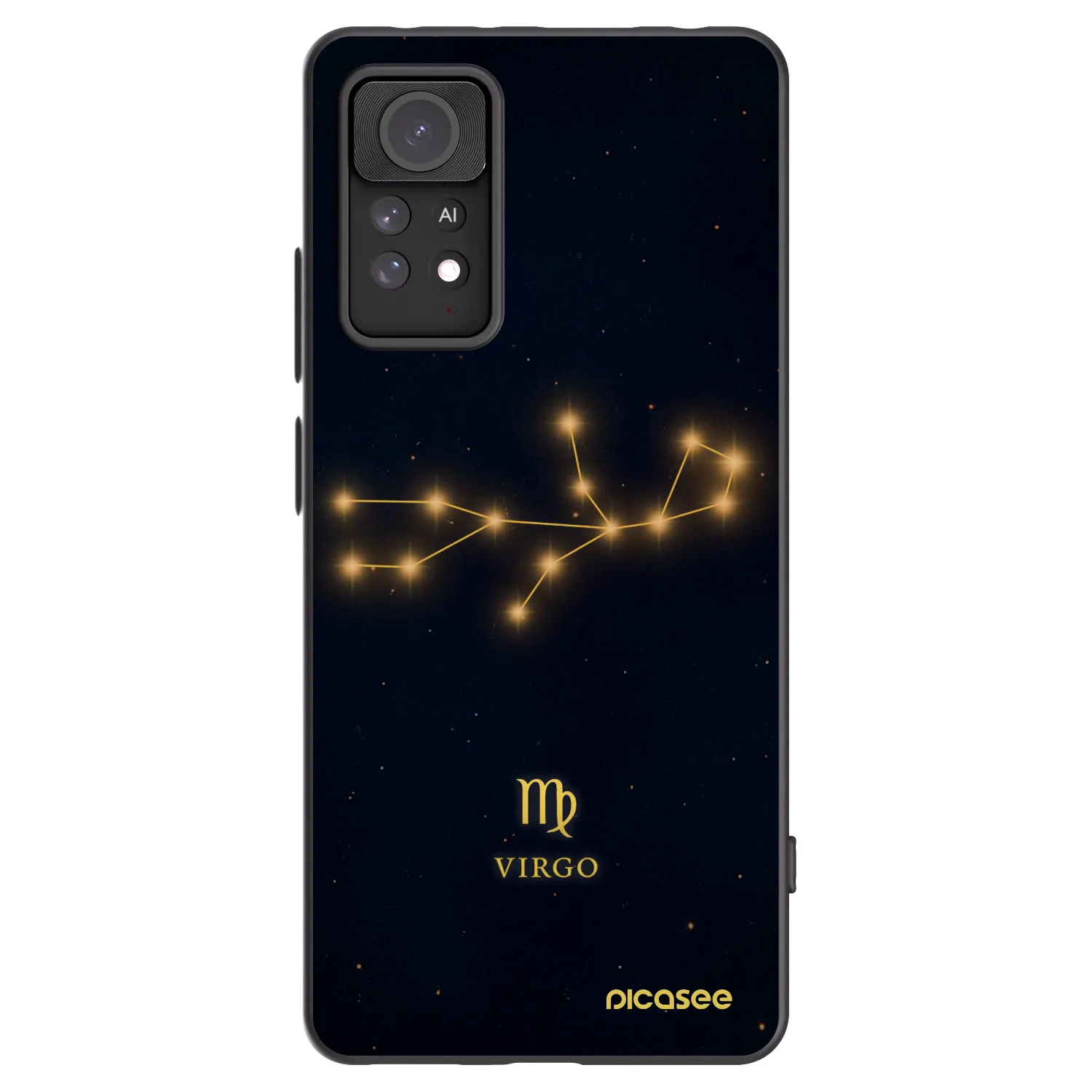 Picasee silikonski črni ovitek za Xiaomi Redmi Note 11 Pro - VIRGO