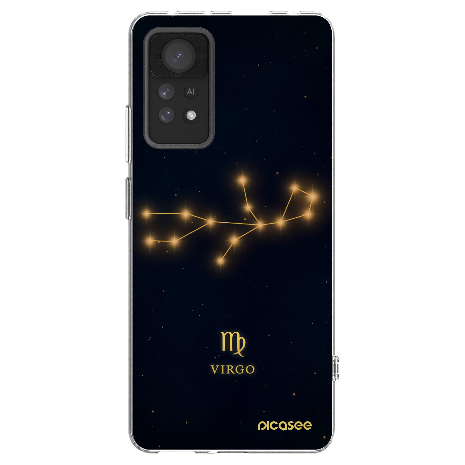 Picasee silikonski prozorni ovitek za Xiaomi Redmi Note 11 Pro 5G - VIRGO