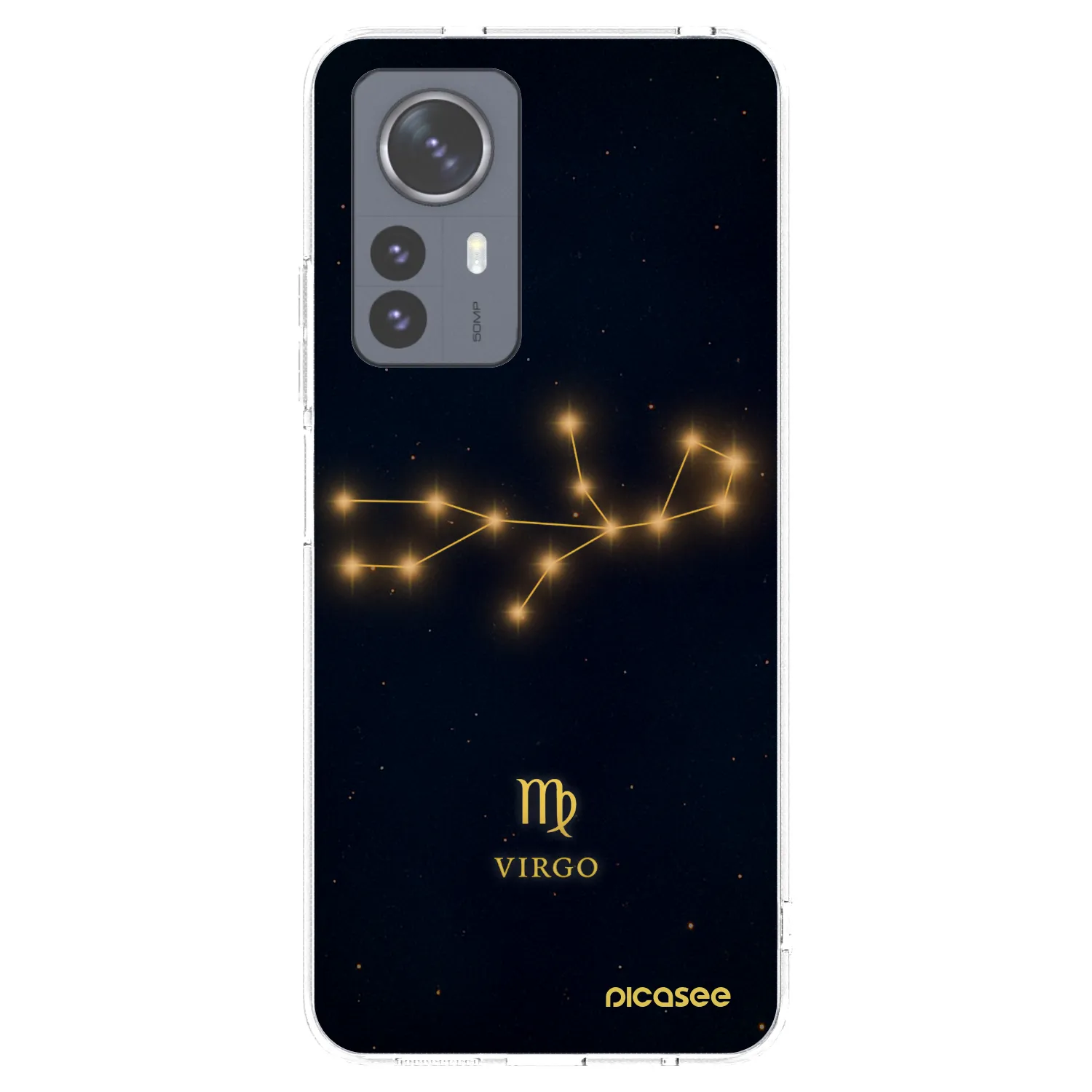 Picasee silikonski prozorni ovitek za Xiaomi 12 Pro - VIRGO