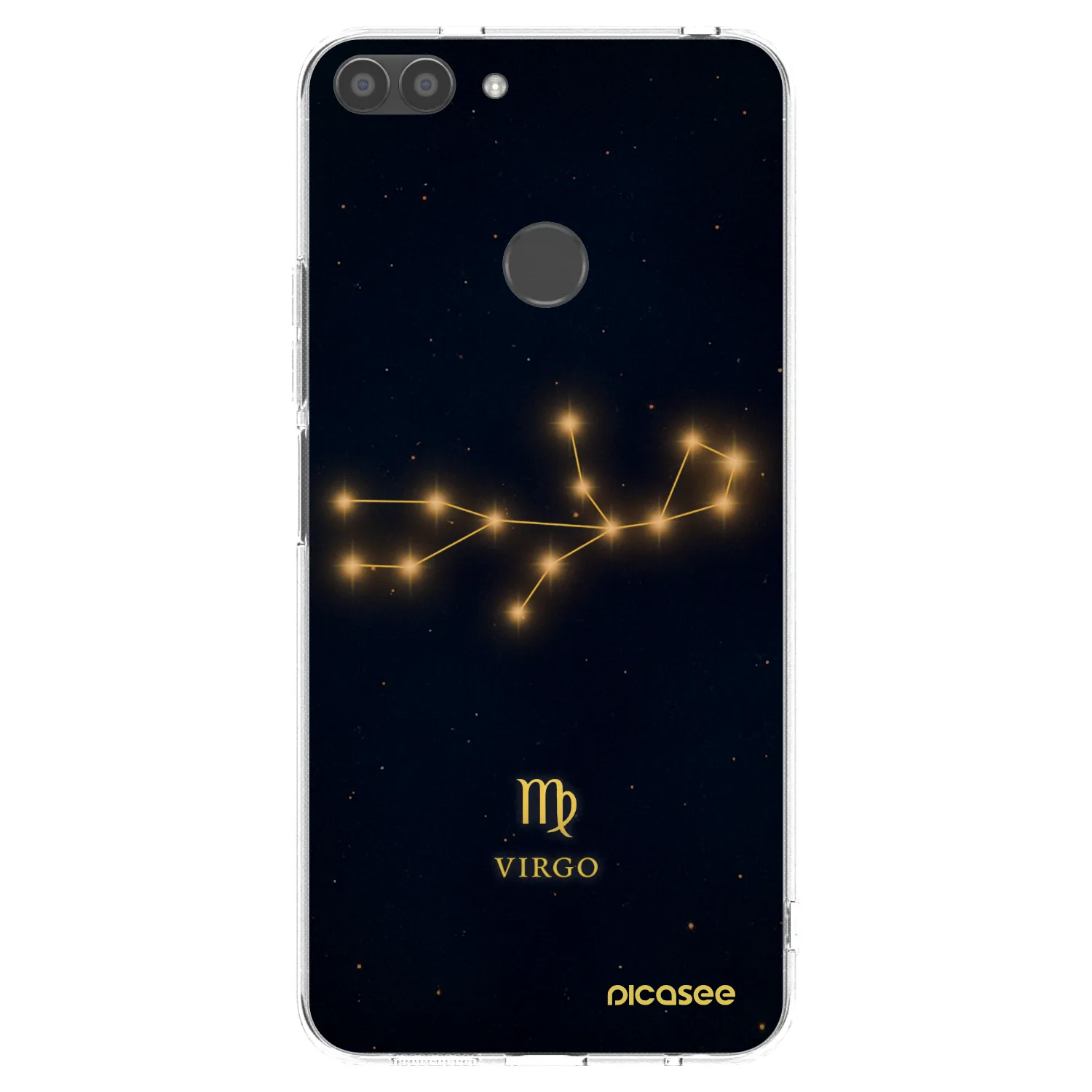 Picasee silikonski prozorni ovitek za Huawei P Smart - VIRGO