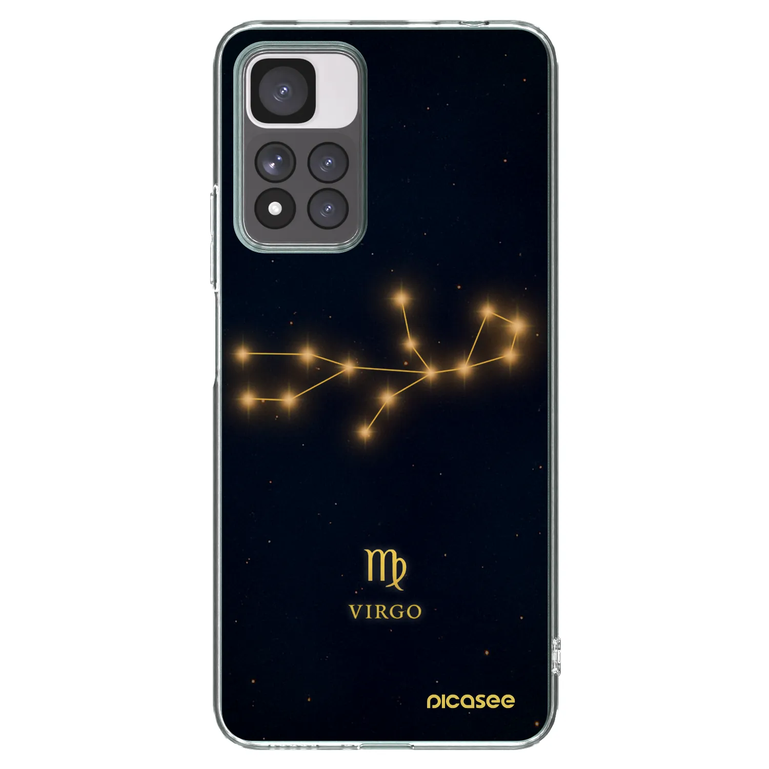Picasee silikonski prozorni ovitek za Xiaomi Redmi Note 11 Pro+ 5G - VIRGO