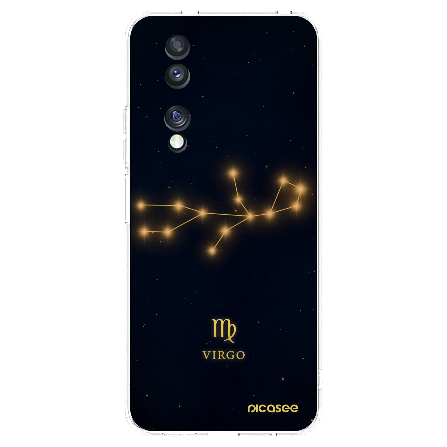 Picasee silikonski prozorni ovitek za Honor 70 - VIRGO
