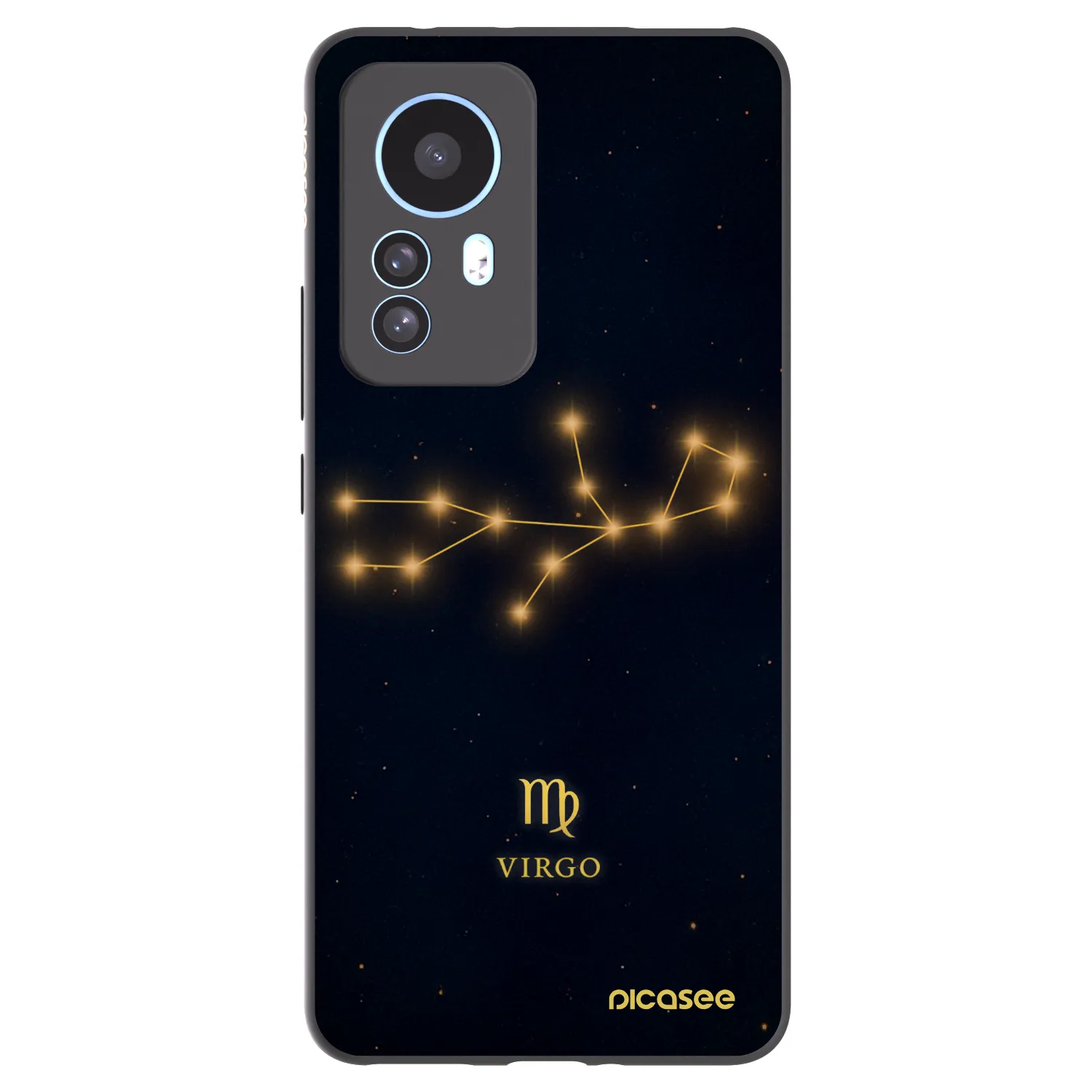 Picasee silikonski črni ovitek za Xiaomi 12T Pro - VIRGO