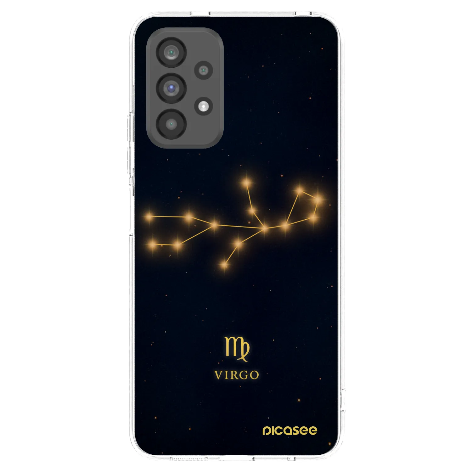 Picasee silikonski prozorni ovitek za Samsung Galaxy A73 5G - VIRGO