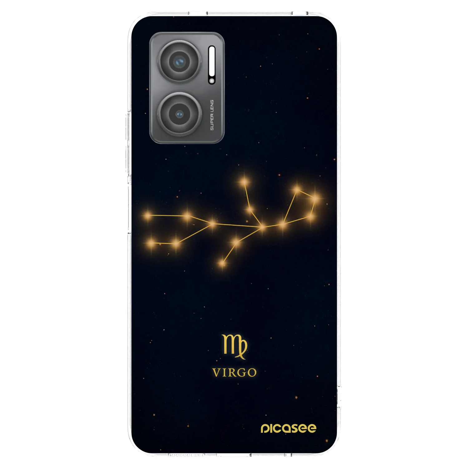 Picasee silikonski prozorni ovitek za Xiaomi Redmi 10 5G - VIRGO