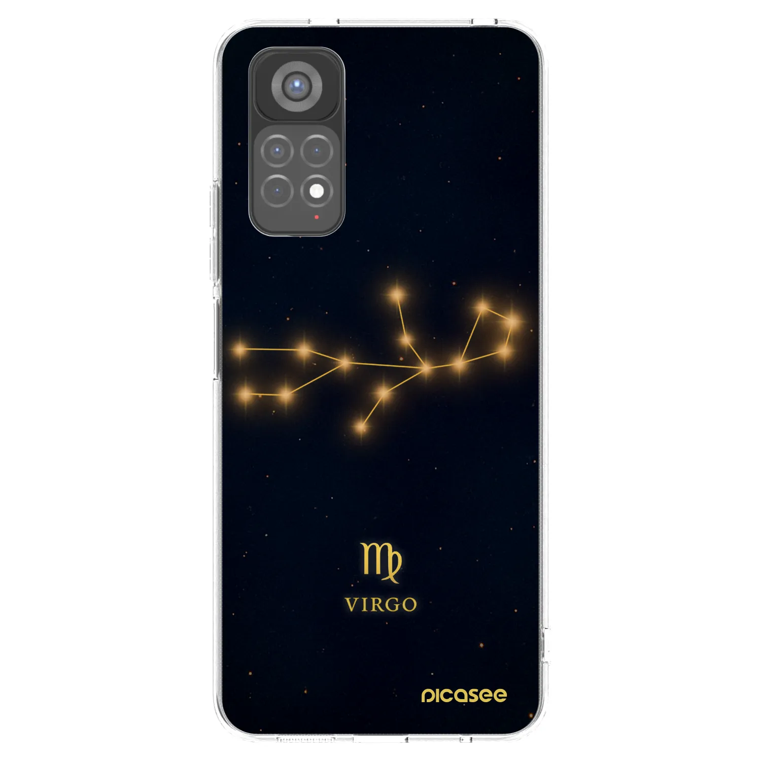 Picasee silikonski prozorni ovitek za Xiaomi Redmi Note 11S 5G - VIRGO