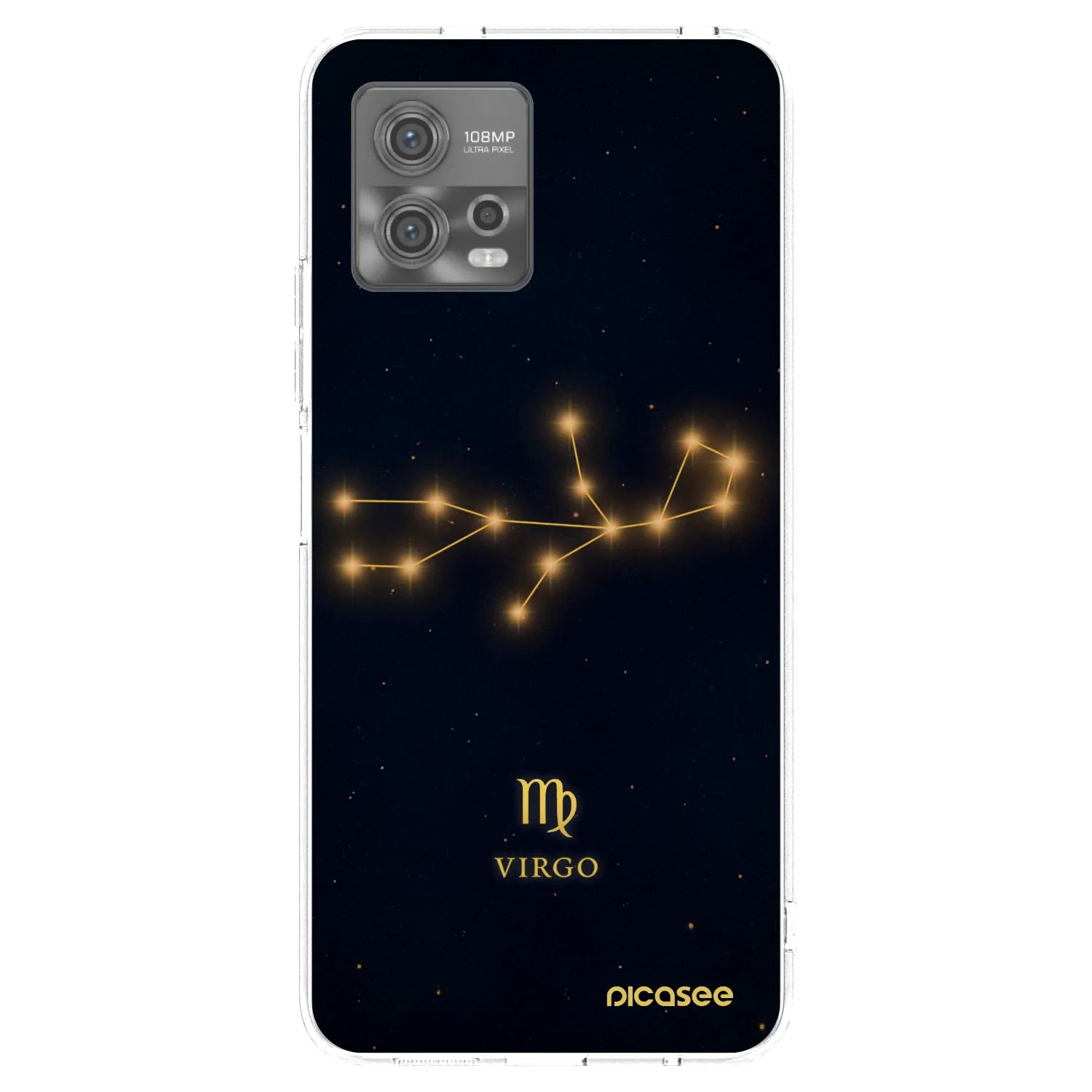 Picasee silikonski prozorni ovitek za Motorola Moto G72 - VIRGO