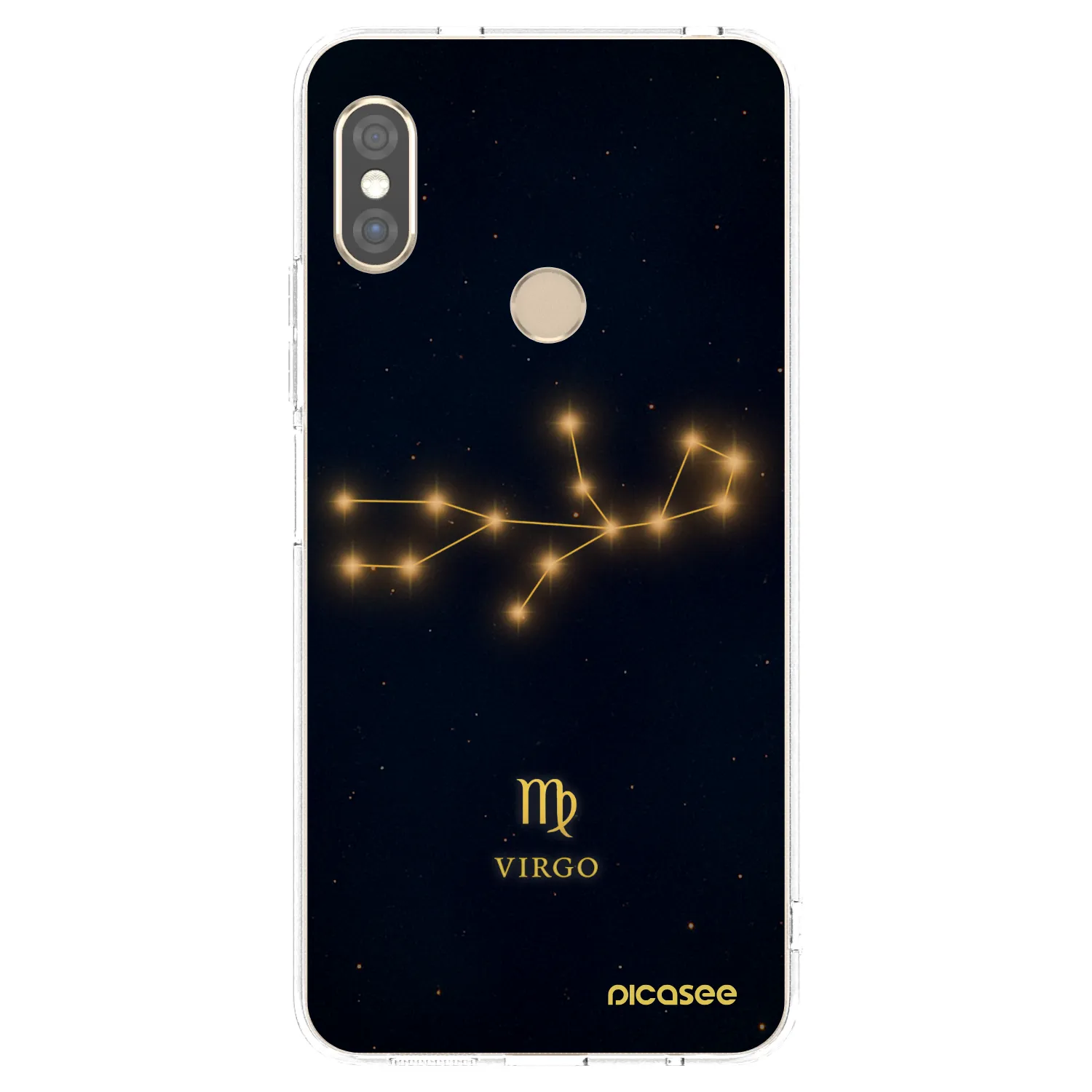 Picasee silikonski prozorni ovitek za Xiaomi Redmi Note 5 Global - VIRGO