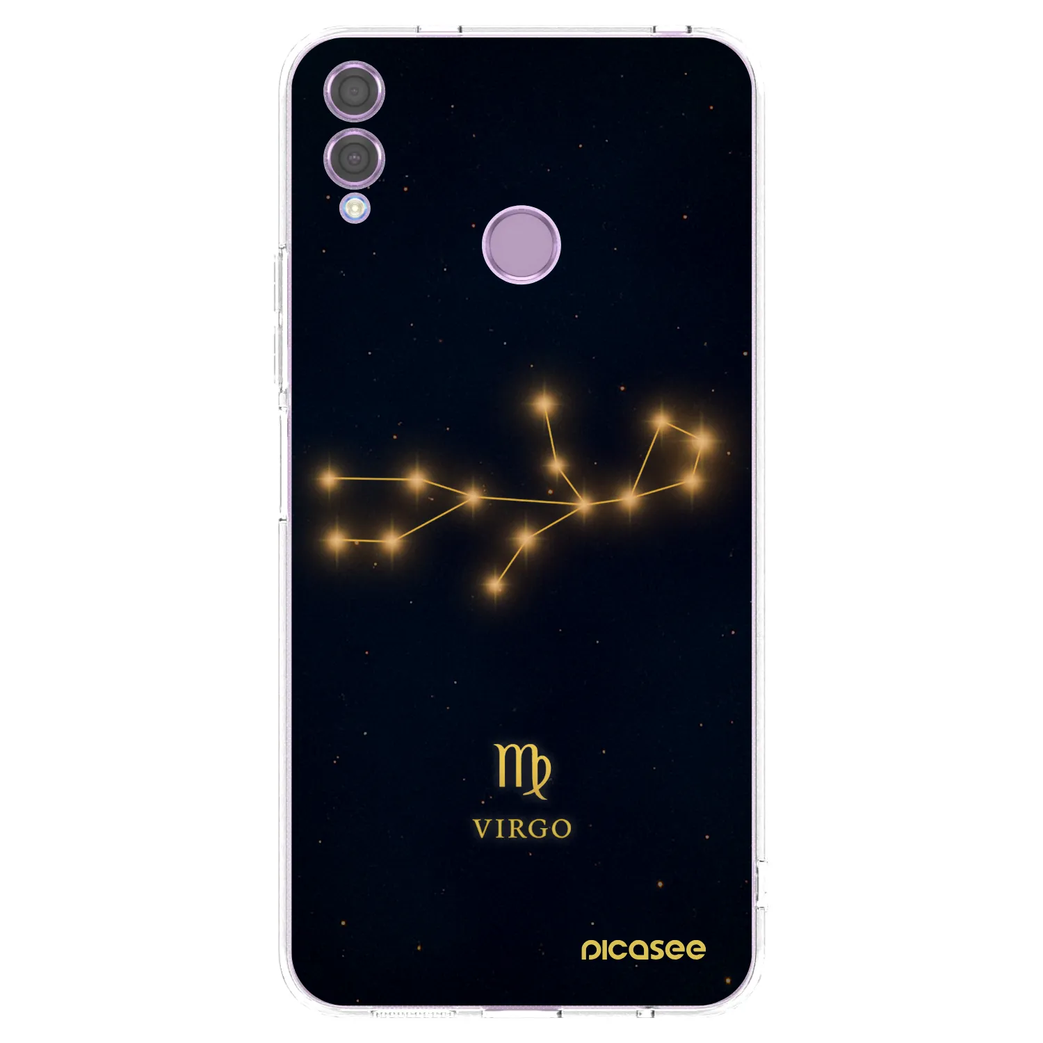 Picasee silikonski prozorni ovitek za Honor 8X - VIRGO