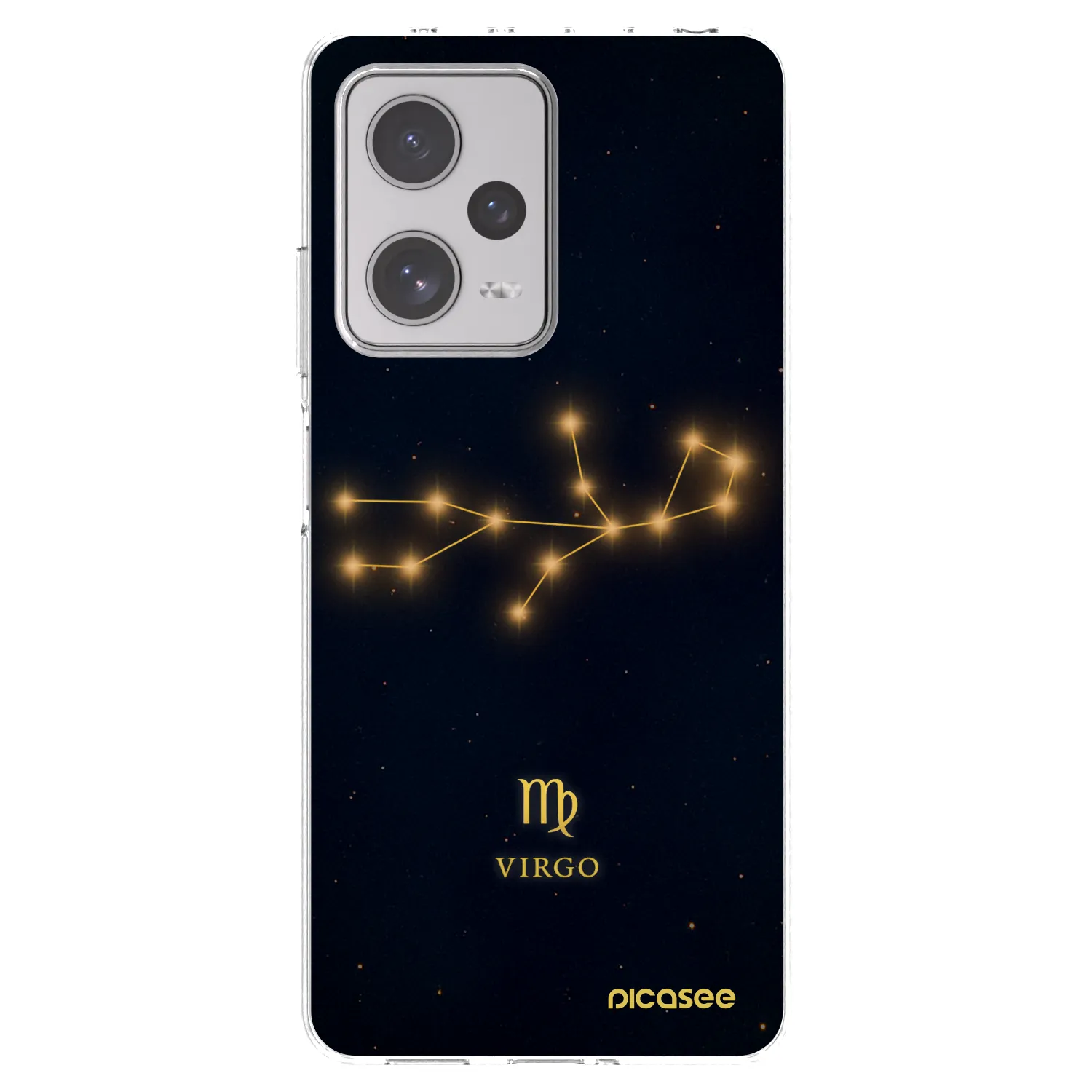 Picasee silikonski prozorni ovitek za Xiaomi Redmi Note 12 Pro+ 5G - VIRGO