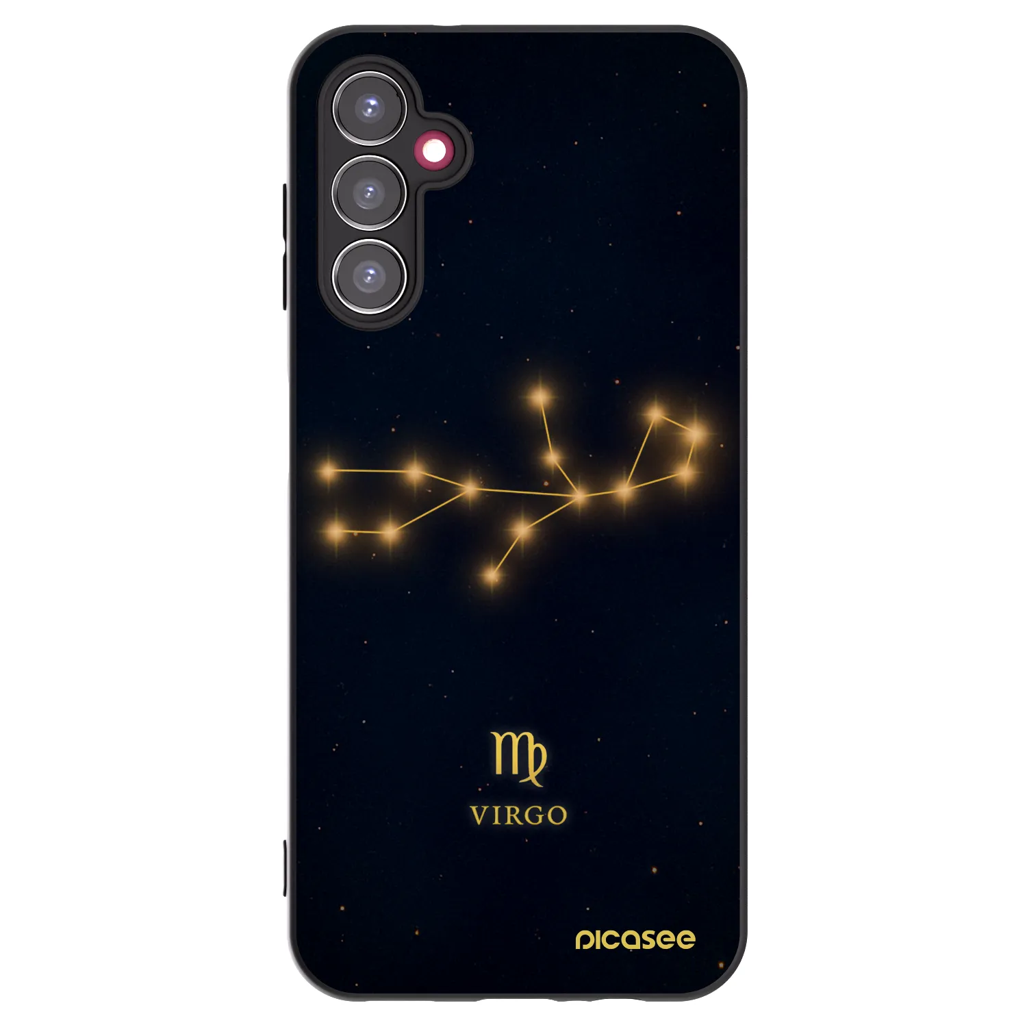 Picasee silikonski črni ovitek za Samsung Galaxy A14 4G A145R - VIRGO