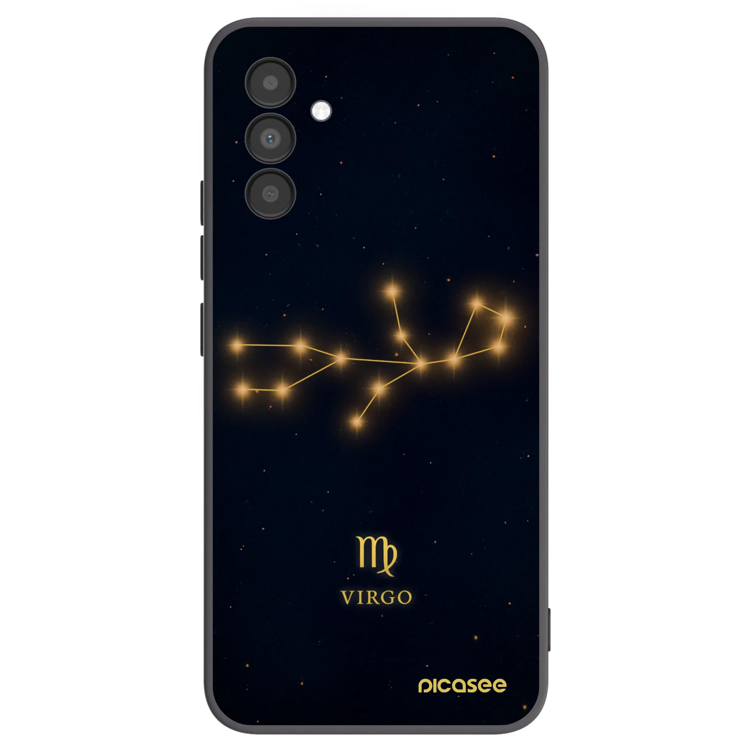 Picasee silikonski črni ovitek za Samsung Galaxy A04s A047F - VIRGO