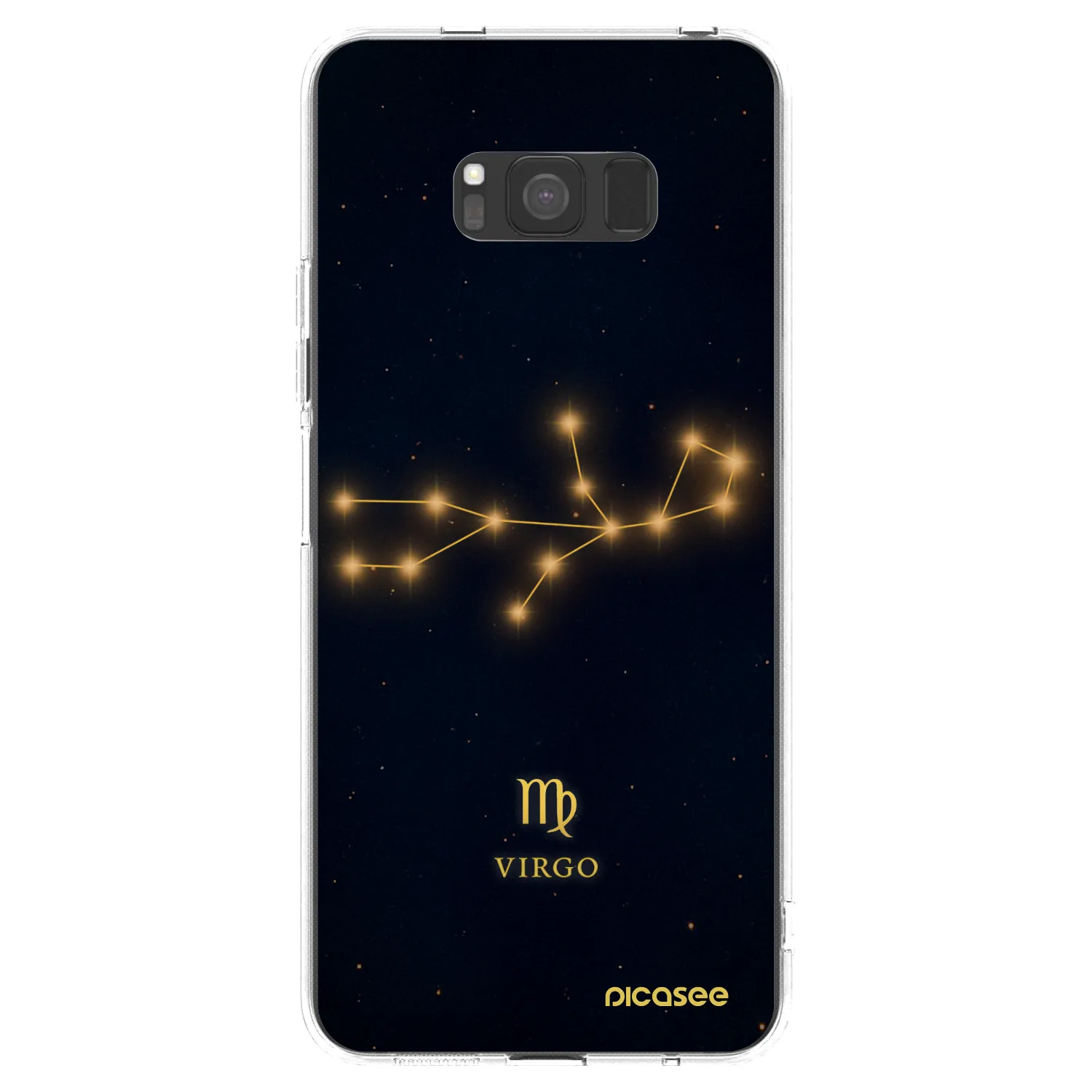 Picasee silikonski prozorni ovitek za Samsung Galaxy S8 G950F - VIRGO