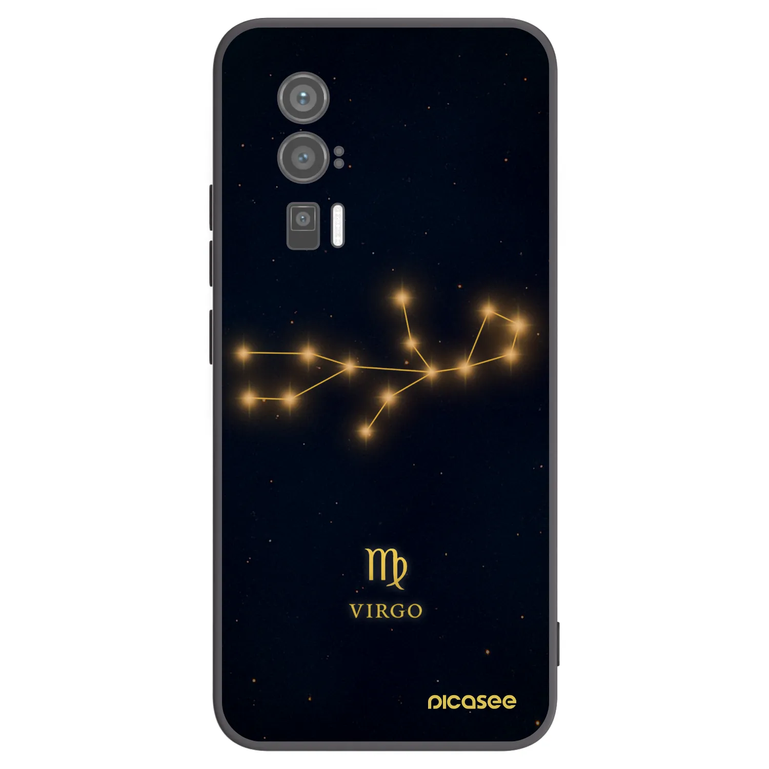 Picasee silikonski črni ovitek za Xiaomi Poco F5 Pro 5G - VIRGO