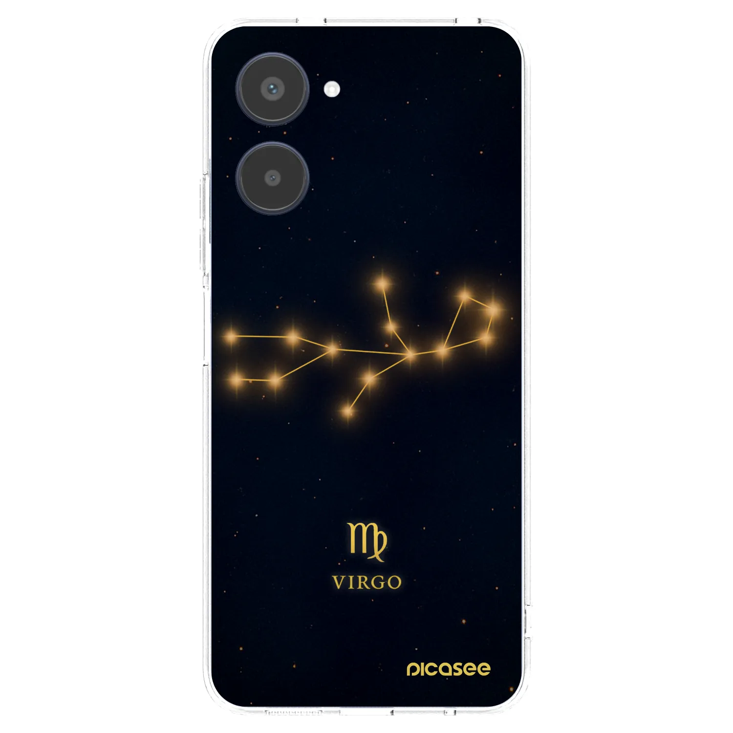Picasee silikonski prozorni ovitek za Realme 10 4G - VIRGO