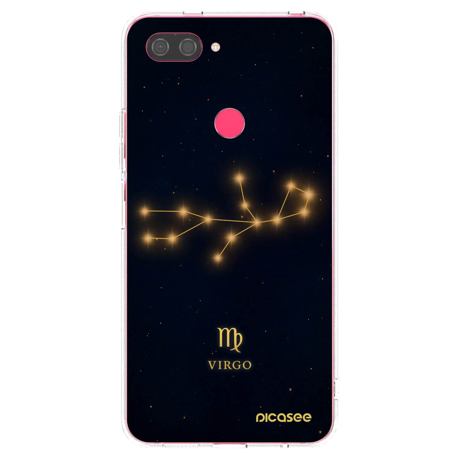 Picasee silikonski prozorni ovitek za Xiaomi Mi 8 Lite - VIRGO