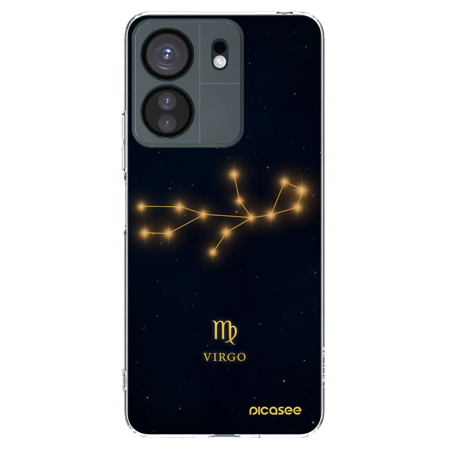 Picasee silikonski prozorni ovitek za Xiaomi Redmi 13C 4G - VIRGO