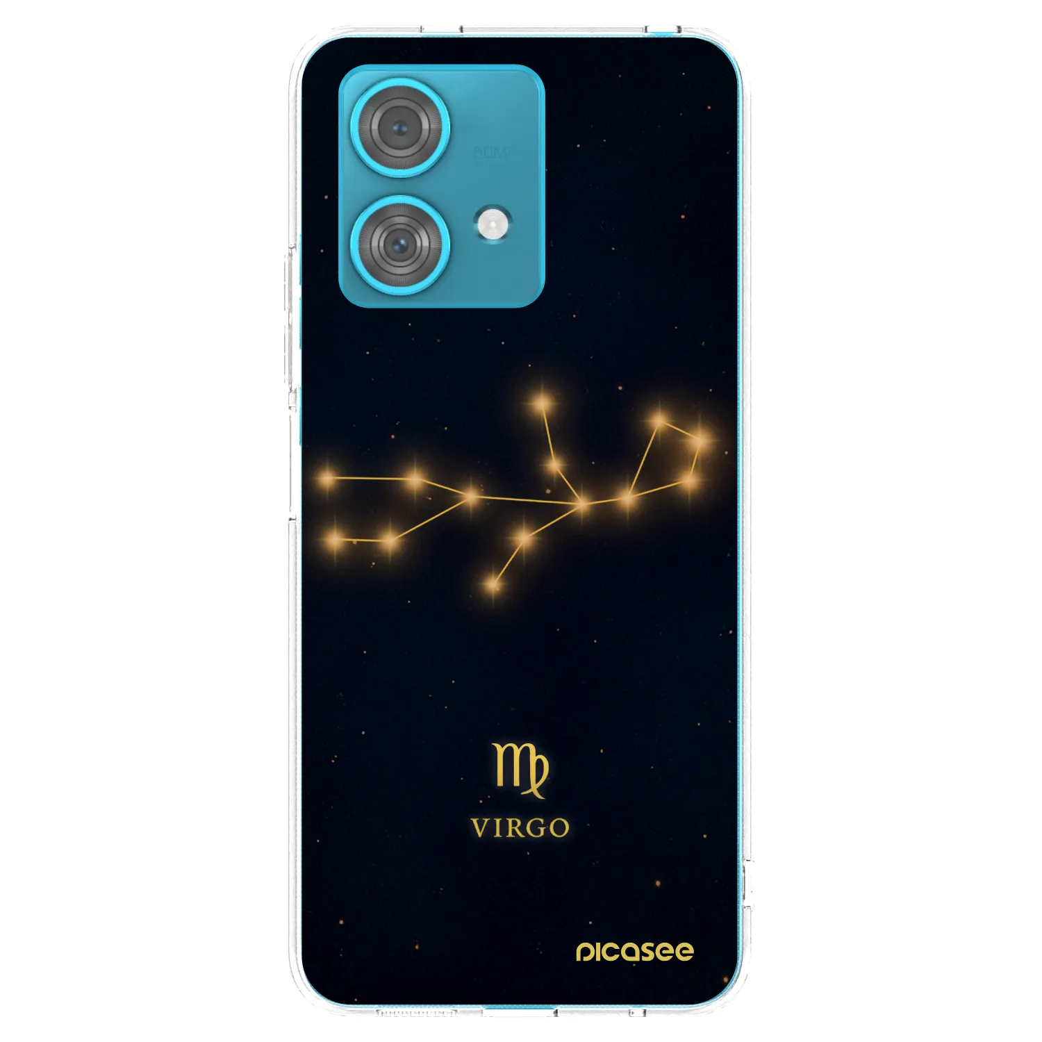 Picasee silikonski prozorni ovitek za Motorola Edge 40 Neo - VIRGO