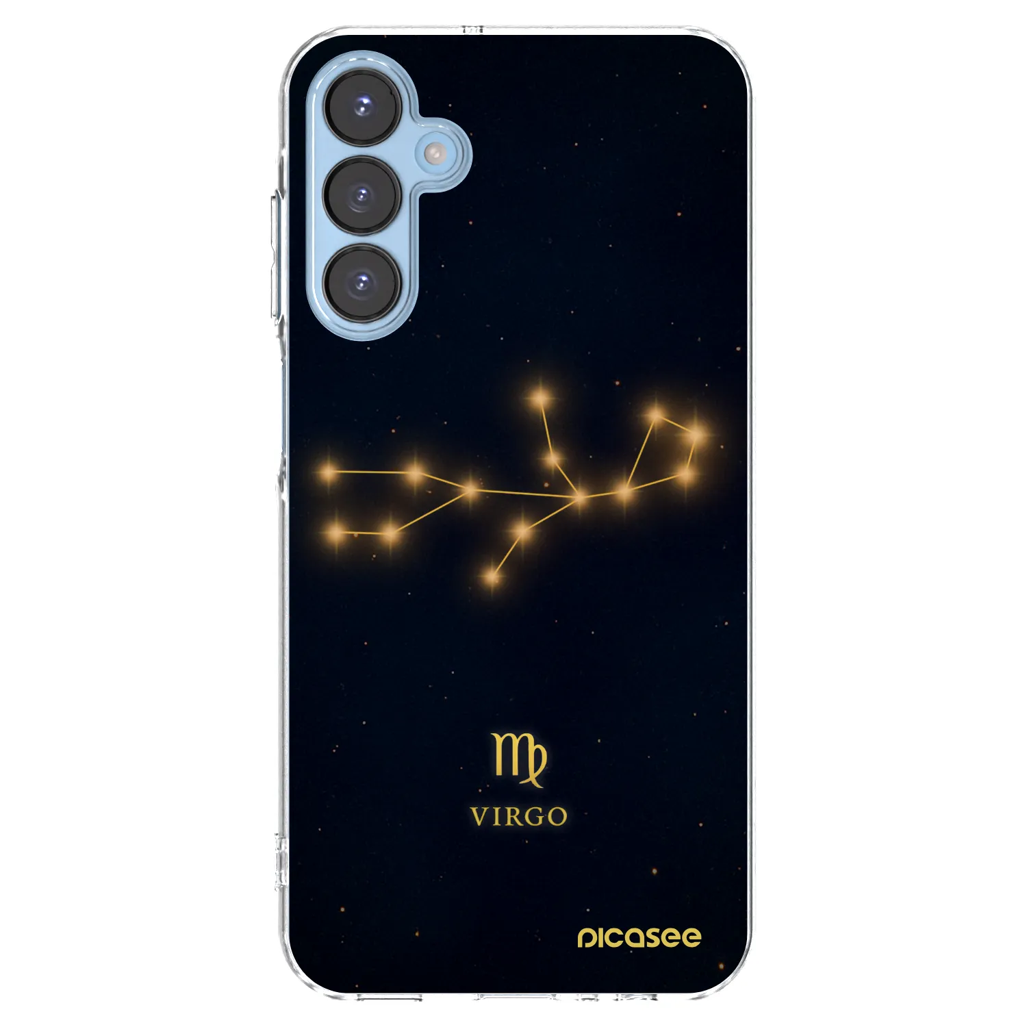 Picasee silikonski prozorni ovitek za Samsung Galaxy A15 A156B 5G - VIRGO