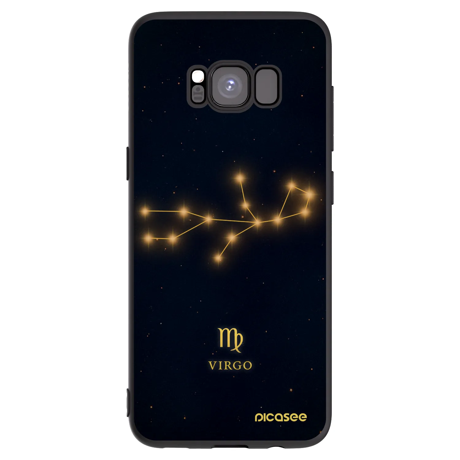 Picasee silikonski črni ovitek za Samsung Galaxy A73 5G - VIRGO