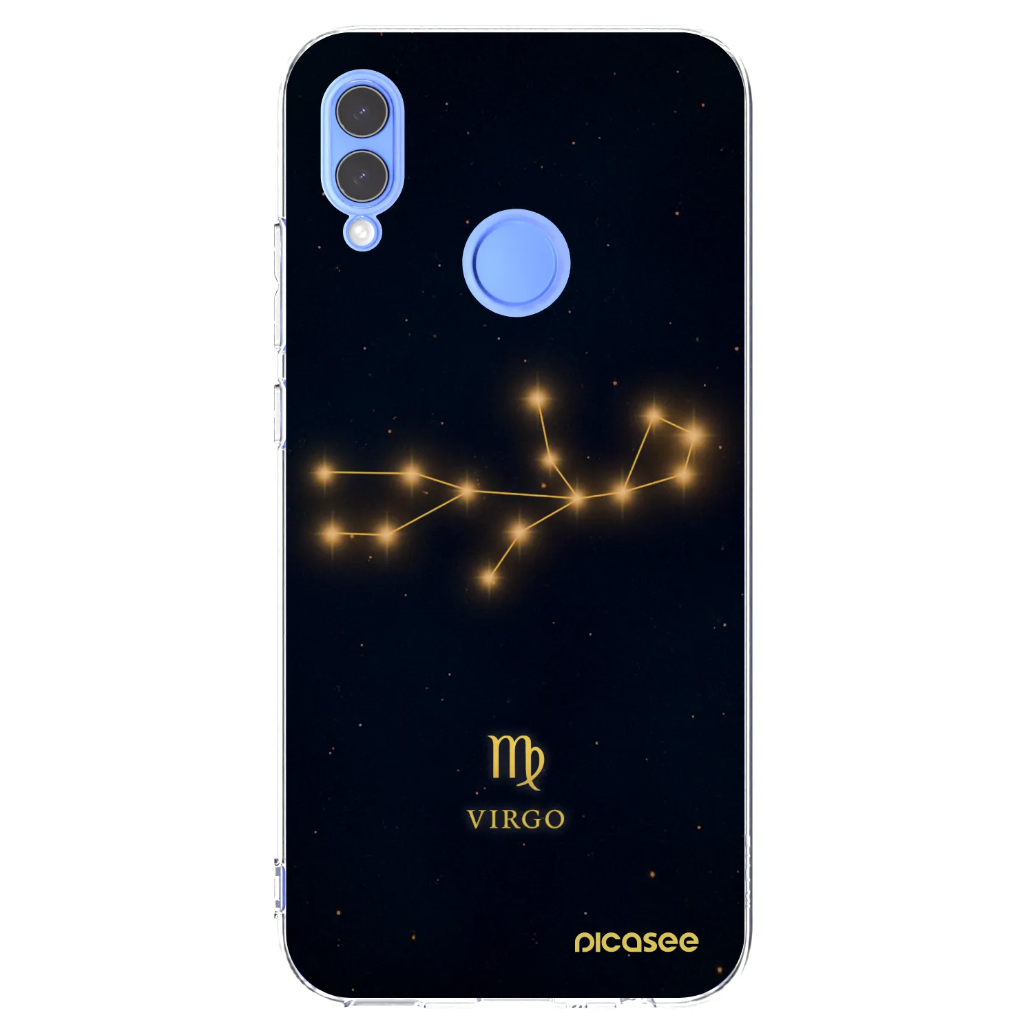 Picasee silikonski prozorni ovitek za Honor 10 Lite - VIRGO