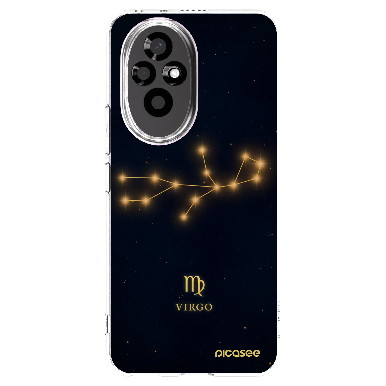 Picasee silikonski prozorni ovitek za Honor 200 Pro 5G - VIRGO