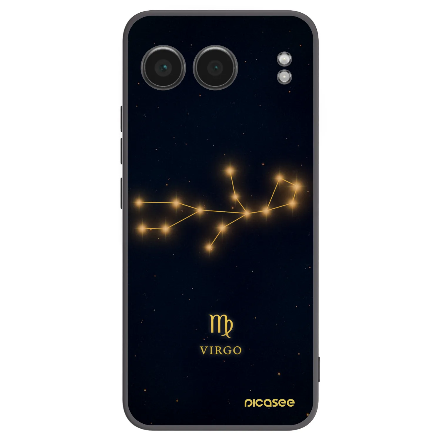 Picasee silikonski črni ovitek za OnePlus Nord 4 - VIRGO