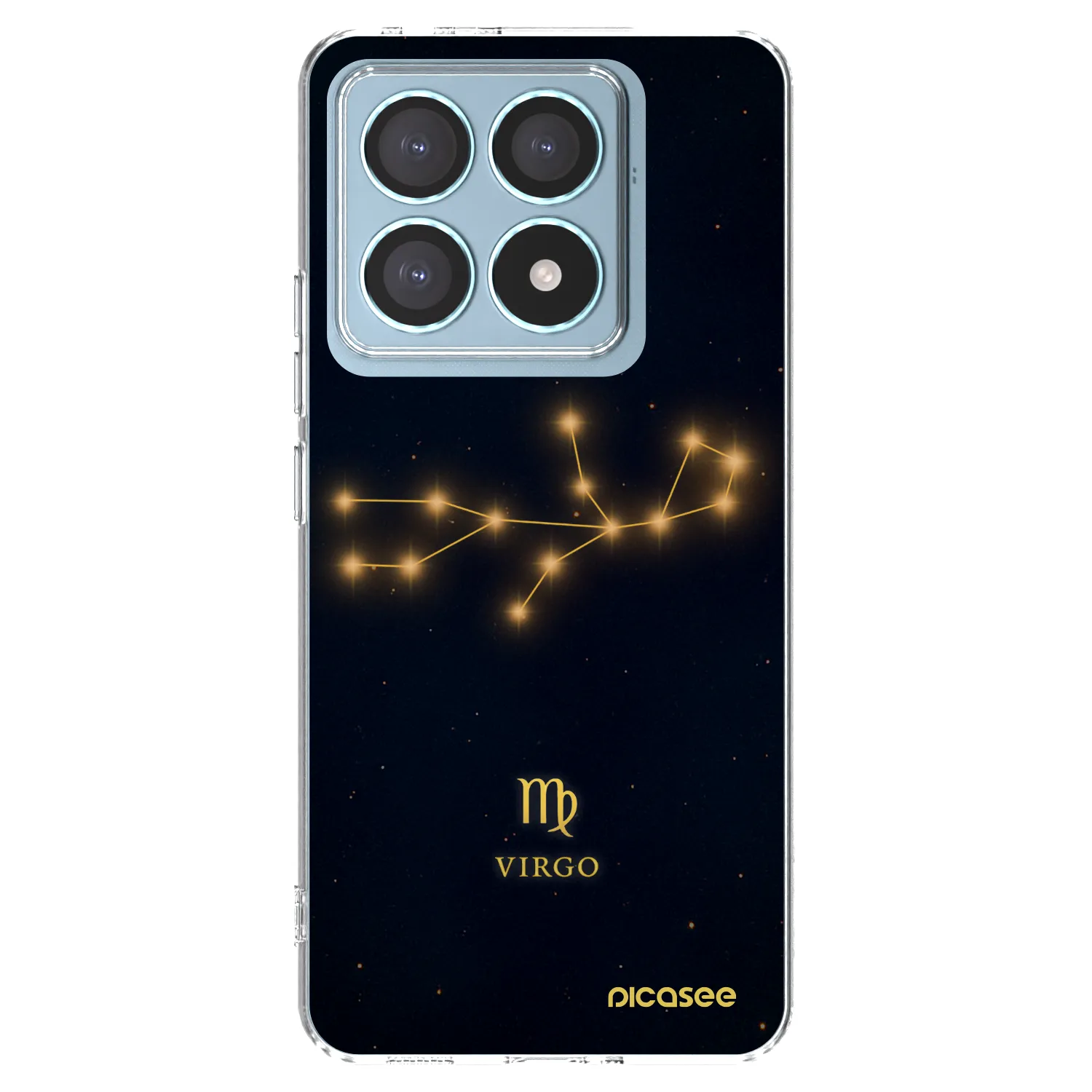 Picasee silikonski prozorni ovitek za Xiaomi 14T Pro - VIRGO