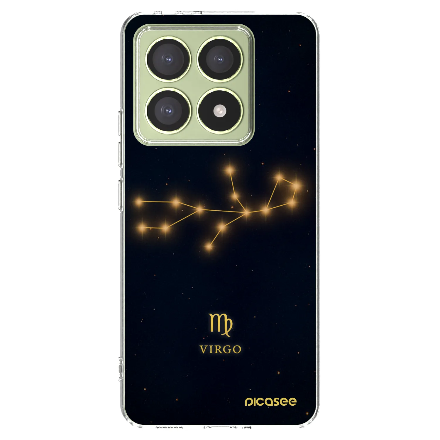 Picasee silikonski prozorni ovitek za Xiaomi 14T - VIRGO