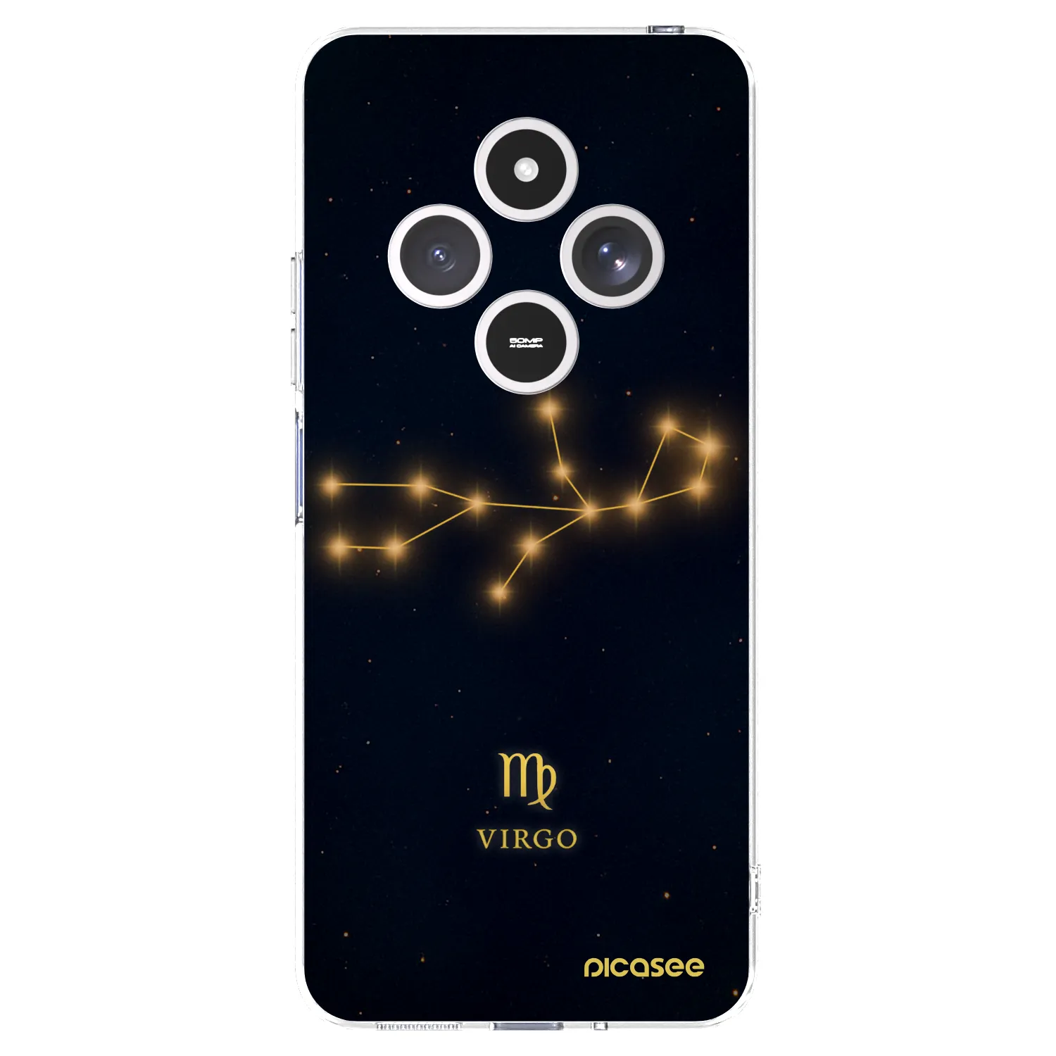 Picasee silikonski prozorni ovitek za Xiaomi Redmi 14C - VIRGO