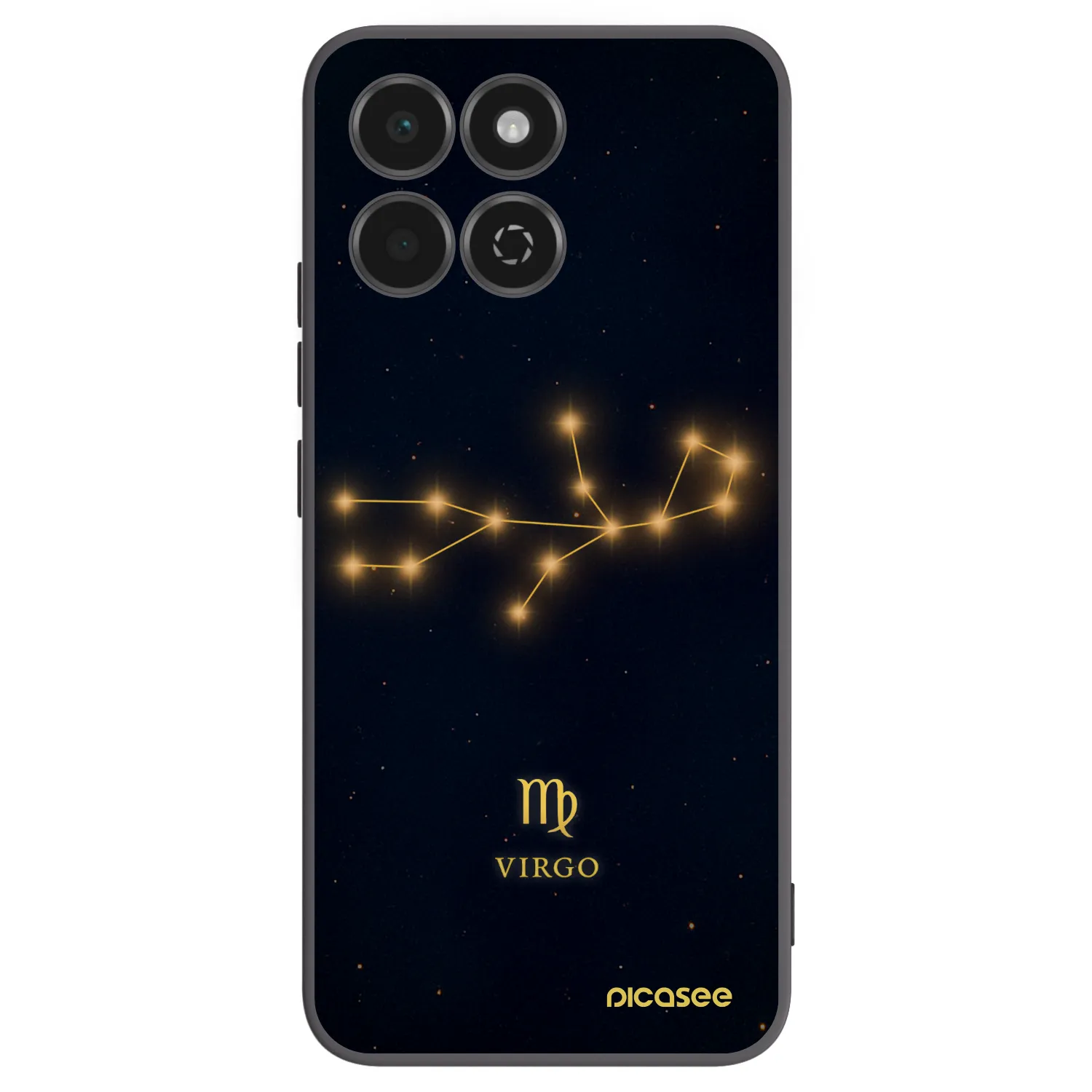 Picasee silikonski črni ovitek za Honor 200 Smart 5G - VIRGO