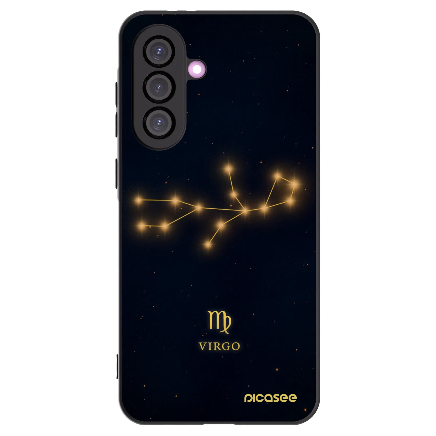 Picasee silikonski črni ovitek za Samsung Galaxy A36 5G - VIRGO