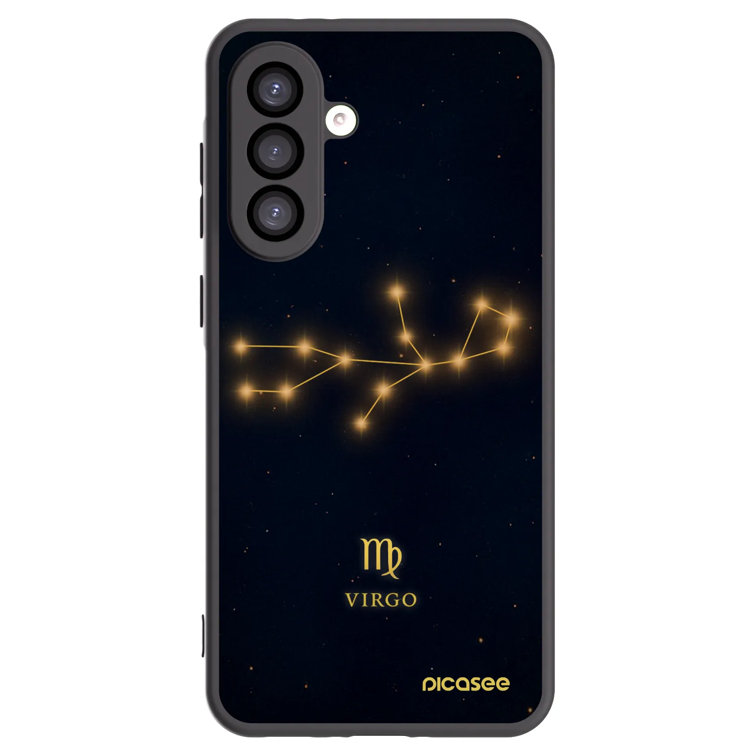 Picasee silikonski črni ovitek za Samsung Galaxy A26 5G A266B - VIRGO