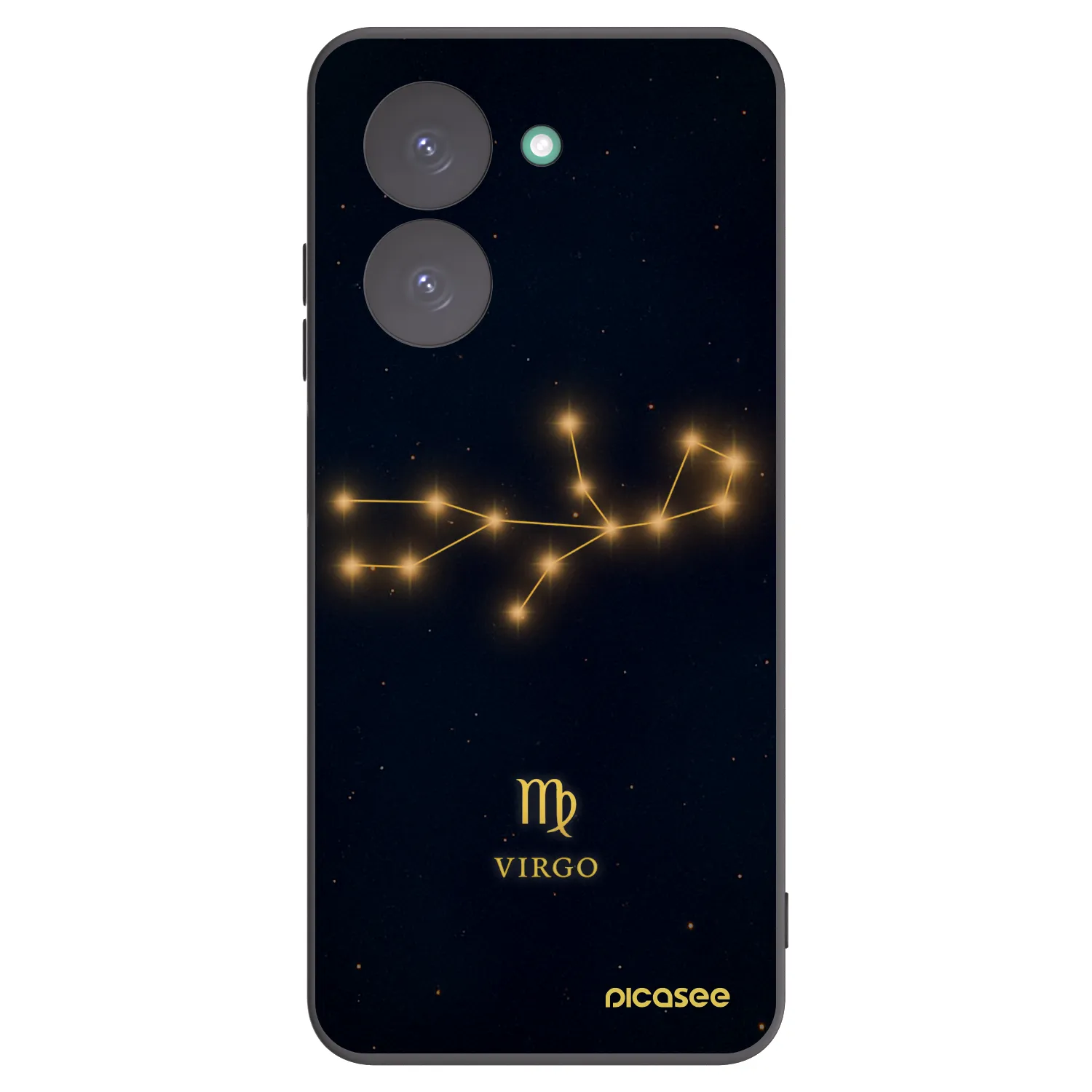 Picasee silikonski črni ovitek za Xiaomi Redmi A5 - VIRGO