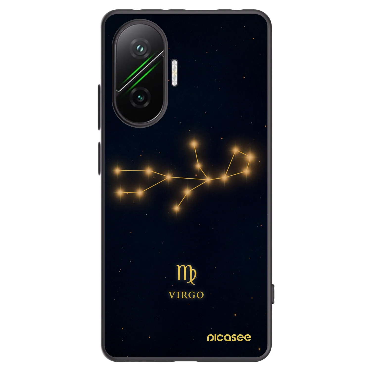 Picasee silikonski črni ovitek za Xiaomi Poco F7 Pro 5G - VIRGO