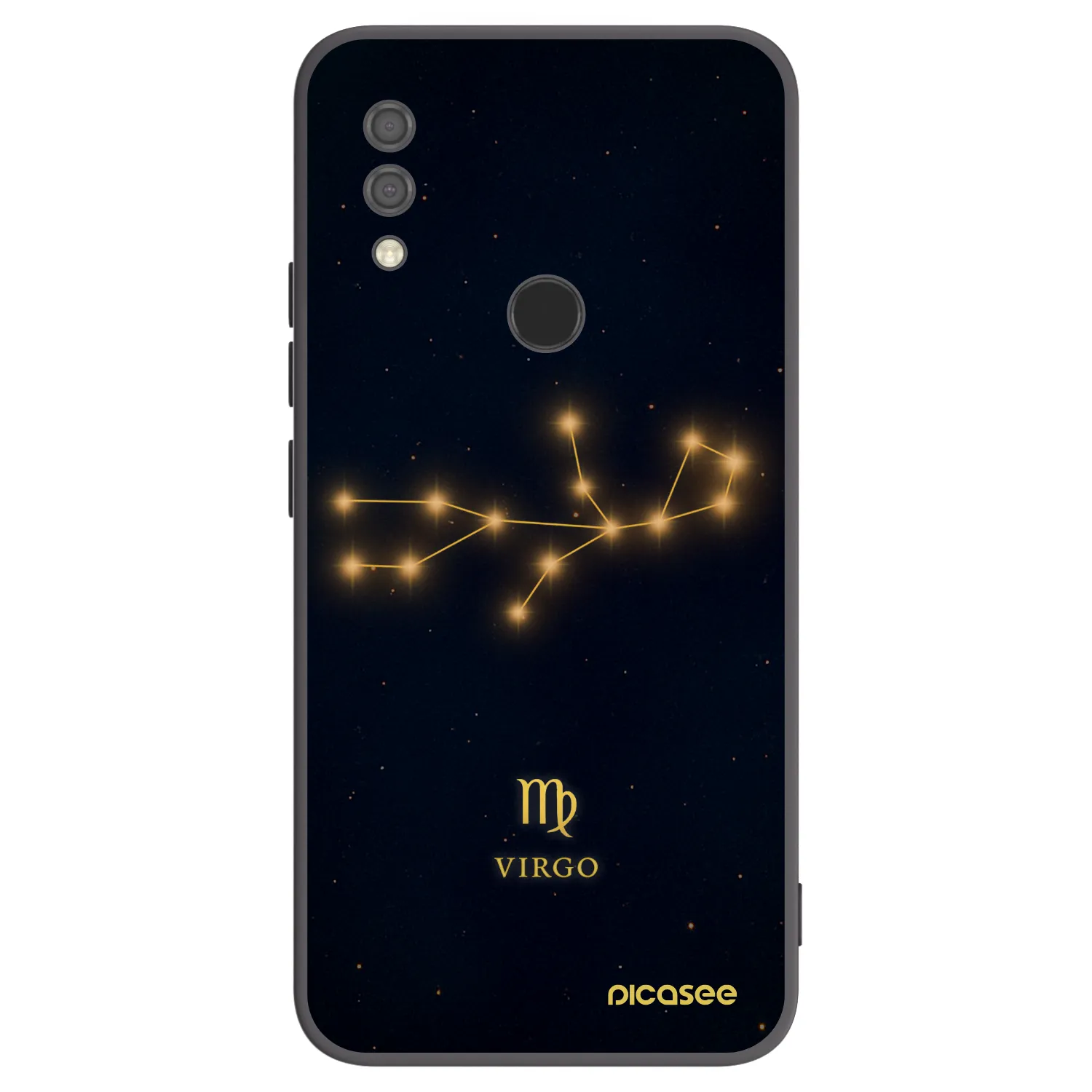 Picasee silikonski črni ovitek za Xiaomi Redmi 7 - VIRGO