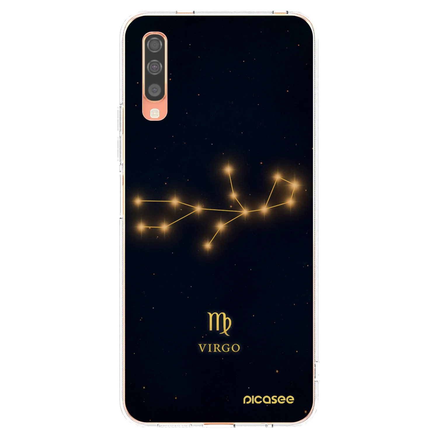 Picasee silikonski prozorni ovitek za Samsung Galaxy A70 A705F - VIRGO