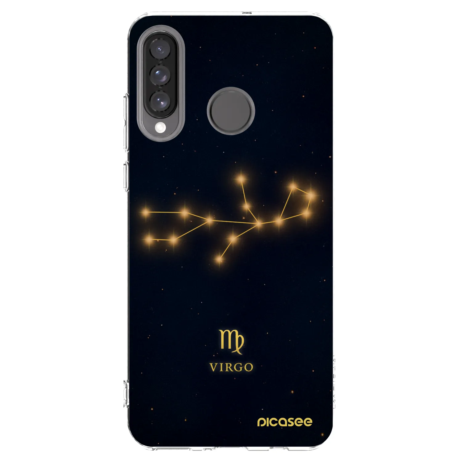 Picasee silikonski prozorni ovitek za Huawei P30 Lite - VIRGO