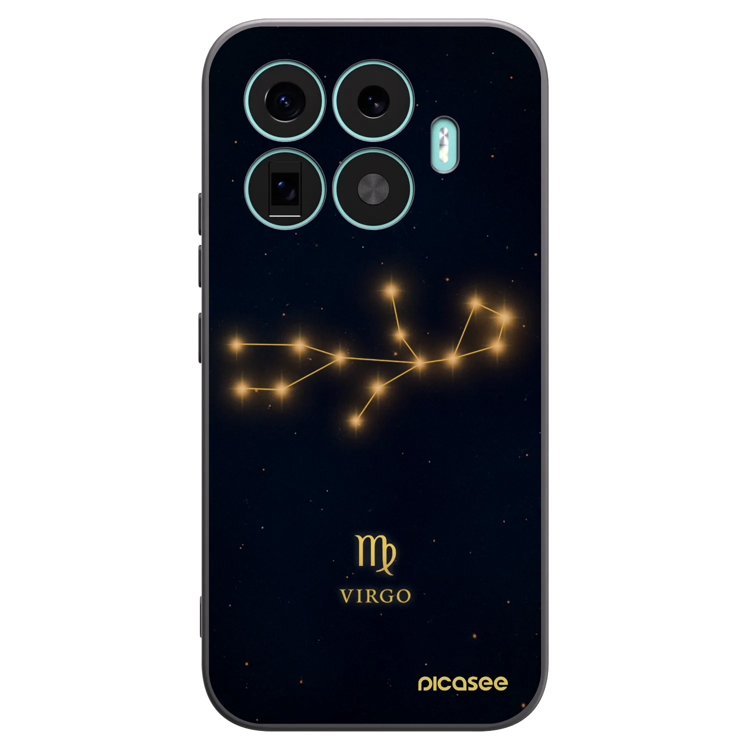 Picasee silikonski črni ovitek za Xiaomi 17T - VIRGO