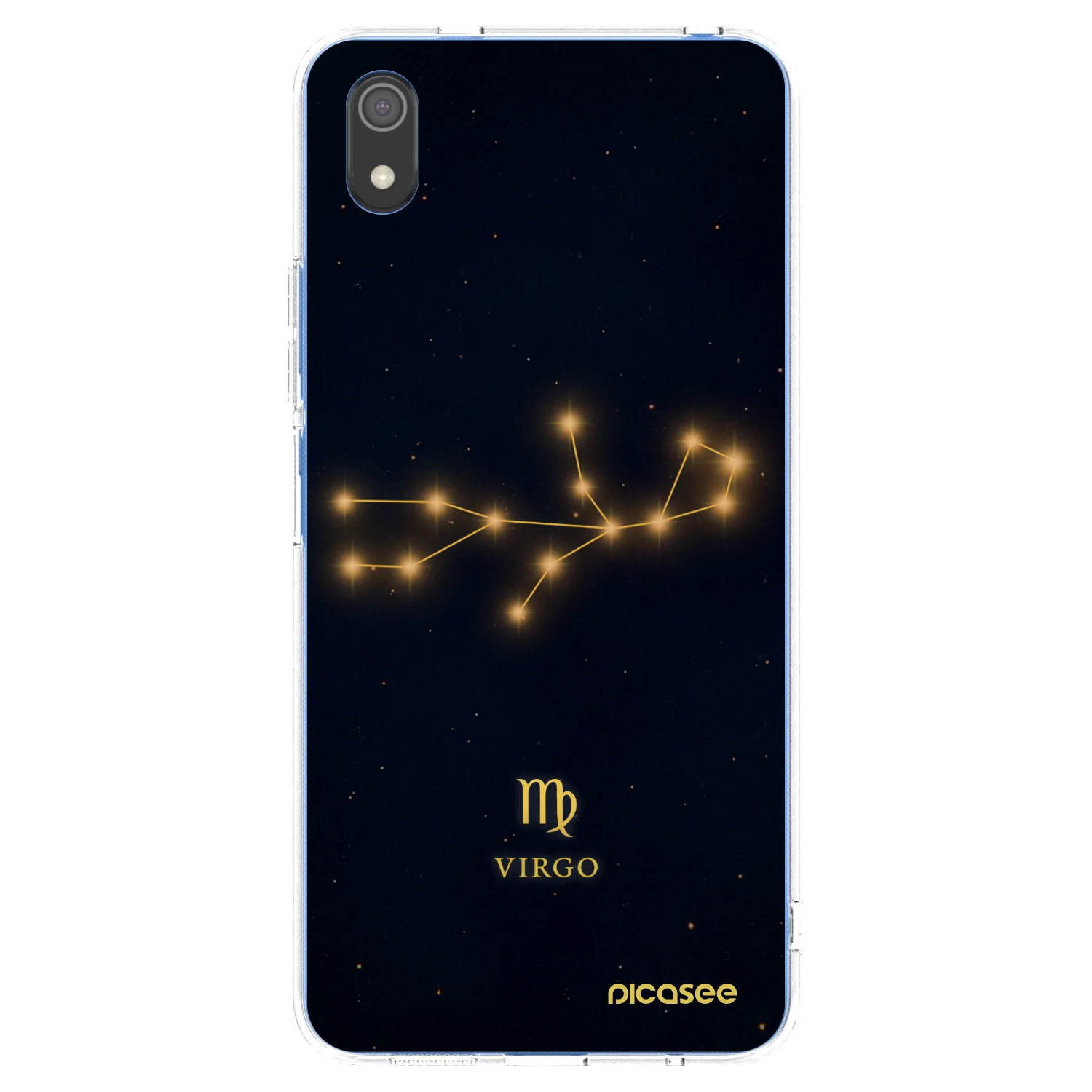 Picasee silikonski prozorni ovitek za Xiaomi Redmi 7A - VIRGO