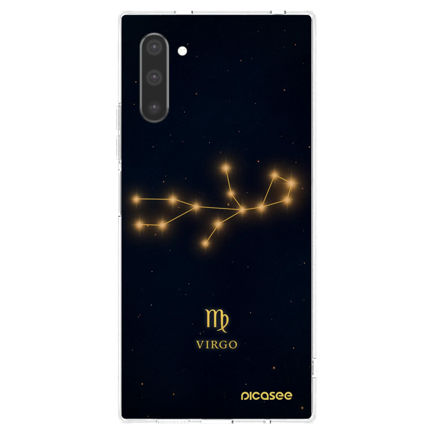 Picasee silikonski prozorni ovitek za Samsung Galaxy Note 10 N970F - VIRGO