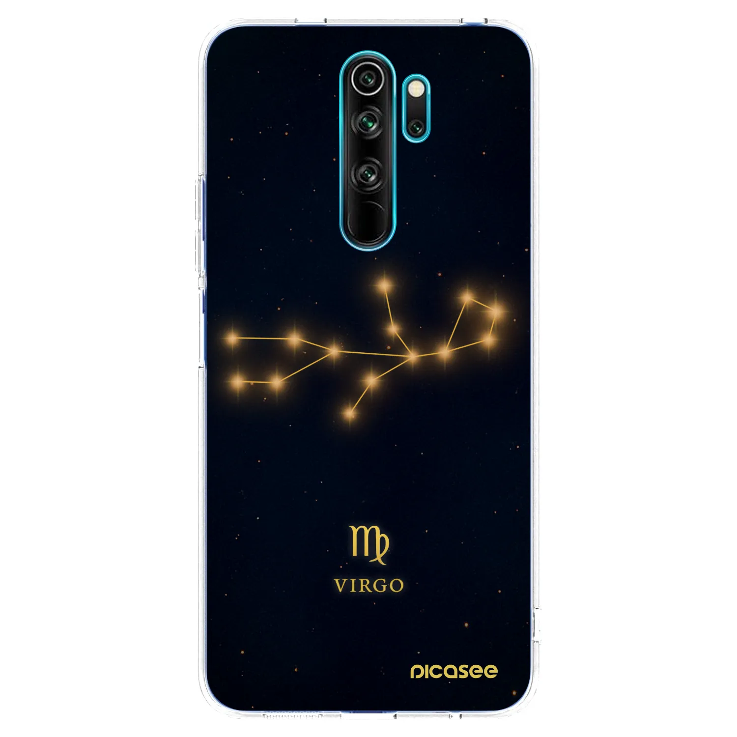 Picasee silikonski prozorni ovitek za Xiaomi Redmi Note 8 Pro - VIRGO