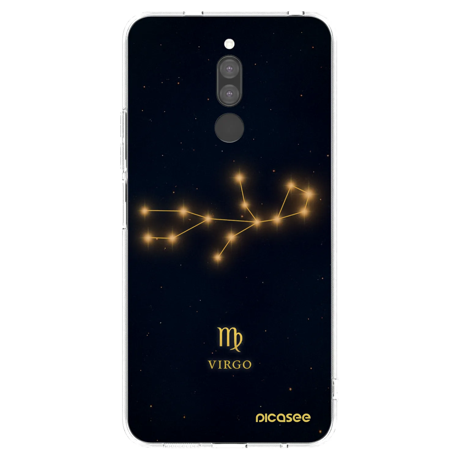 Picasee silikonski prozorni ovitek za Xiaomi Redmi 8 - VIRGO