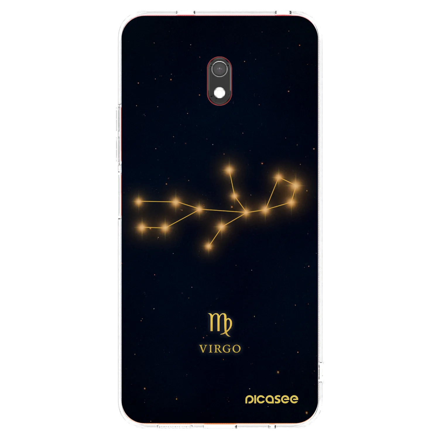 Picasee silikonski prozorni ovitek za Xiaomi Redmi 8A - VIRGO