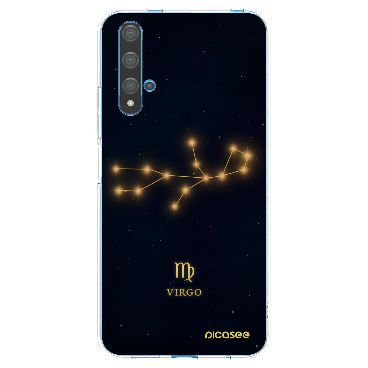 Picasee silikonski prozorni ovitek za Huawei Nova 5T - VIRGO