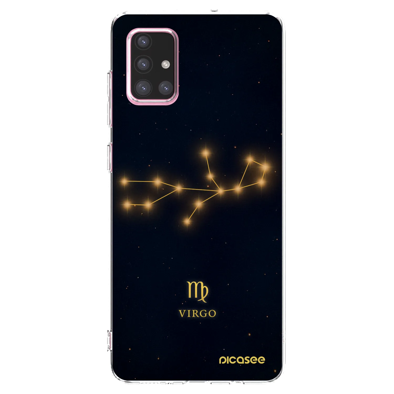 Picasee silikonski prozorni ovitek za Samsung Galaxy A71 A715F - VIRGO